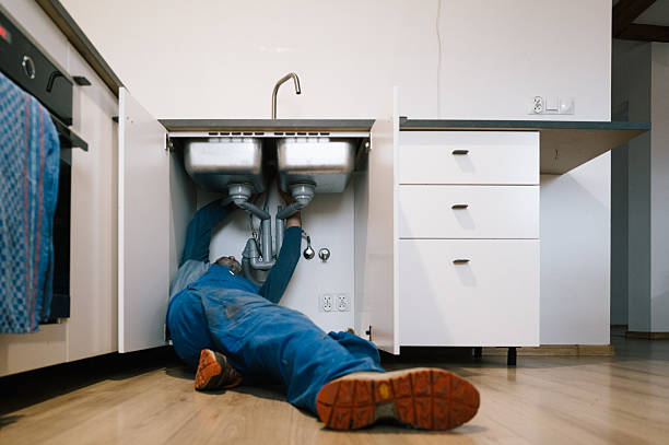 Professional Drain Cleaning technician working in Saint Gabriel, LA